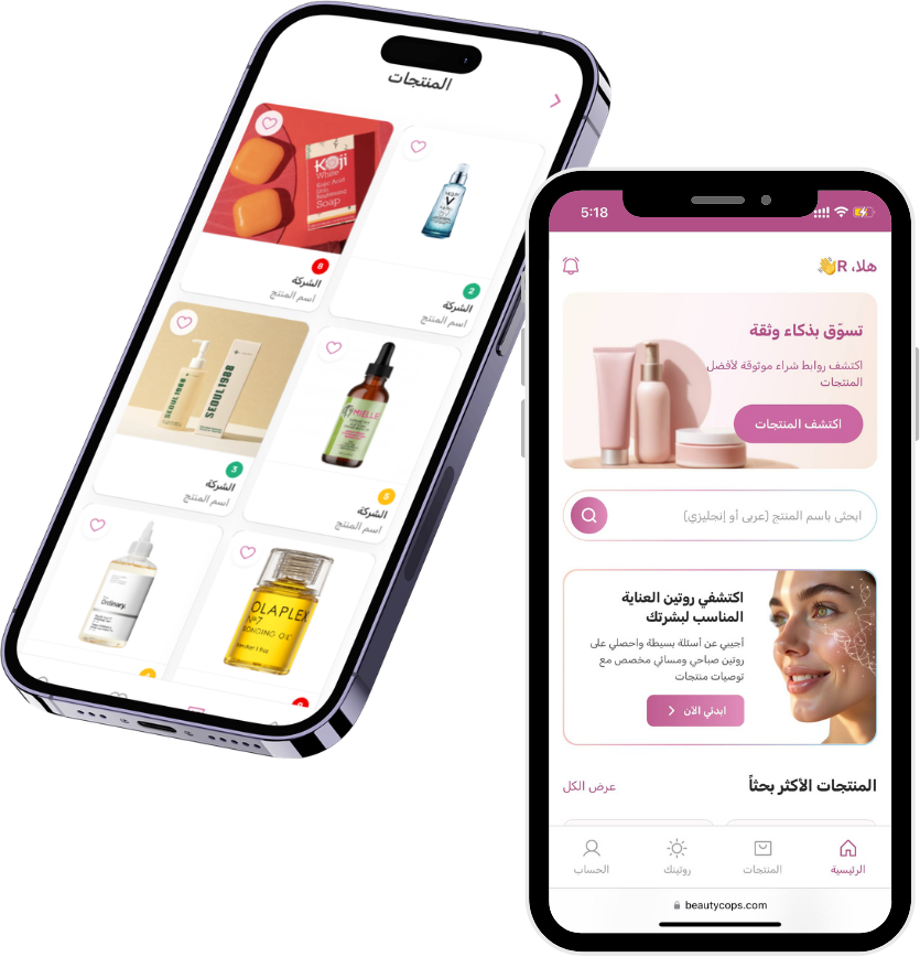 لقطة لواجهة BeautyCops
